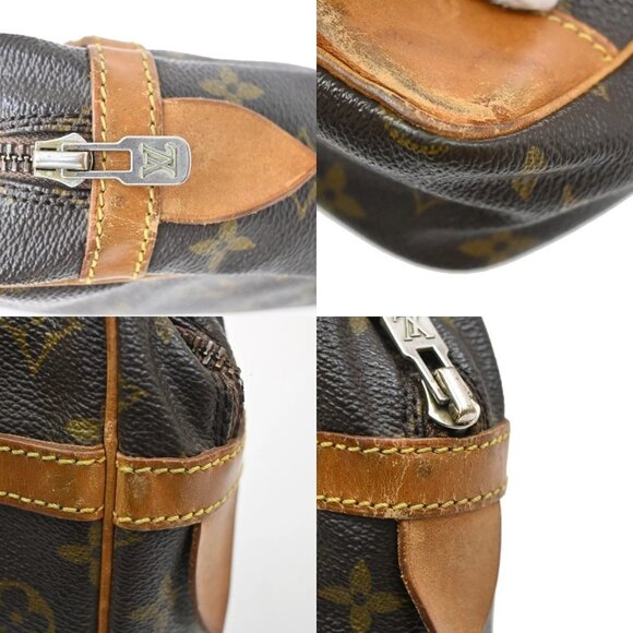 LOUIS VUITTON Compiegne 28 Clutch Bag Monogram Leather Brown GHW M51845 67FC090 - Picture 8 of 16